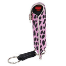 Wild Fire Cheetah fashion pepper pray in black and pink color side view