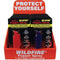 Hot Wild Fire pepper spay with sales counter display from Self Defense Products Inc.
