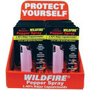 12) Wild Fire Pink Hard Case Pepper Spray with Display SDP Inc