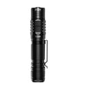 Wuben bright 1200 lumen LED flashlight with survival bracelet for outdoor safety.