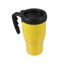 Yellow coffee mug diversion safe