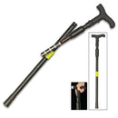 Zap Convert Stun Gun Cane Full View