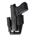 Zero Carry holster shown with handgun inserted inside the carry holster.
