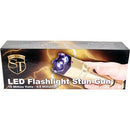 Gold Z-Force Stun Gun Zoomable Flashlight