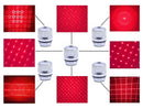 Zoomable Laser Pointer Lens Caps Red
