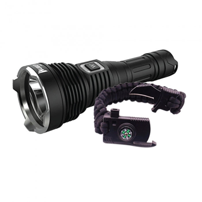 LED FLASHLIGHT - DELUXA MILITARY TORCH