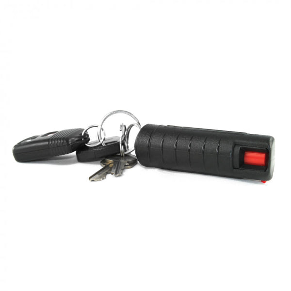 Snake Eye Pepper Spray 1/2 oz Key Chain Carrying Pouch Black