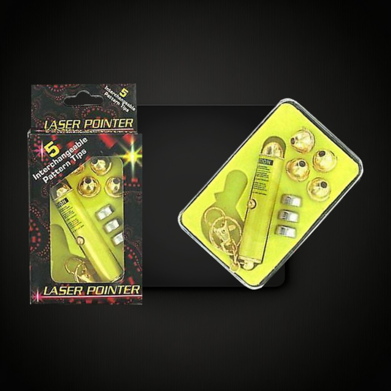 5 Head Laser Pointer for Exciting Fun and Gaming and More Gloworks ...