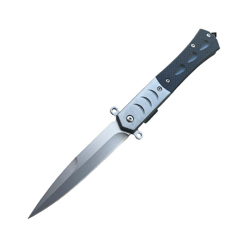 5 Inch Spring Assisted Knife With Spear Point Blade