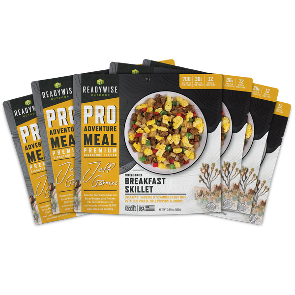 ReadyWise Pro Adventure Meal packages.