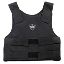 Black tactical balictic vest with 'Street Wise' logo.