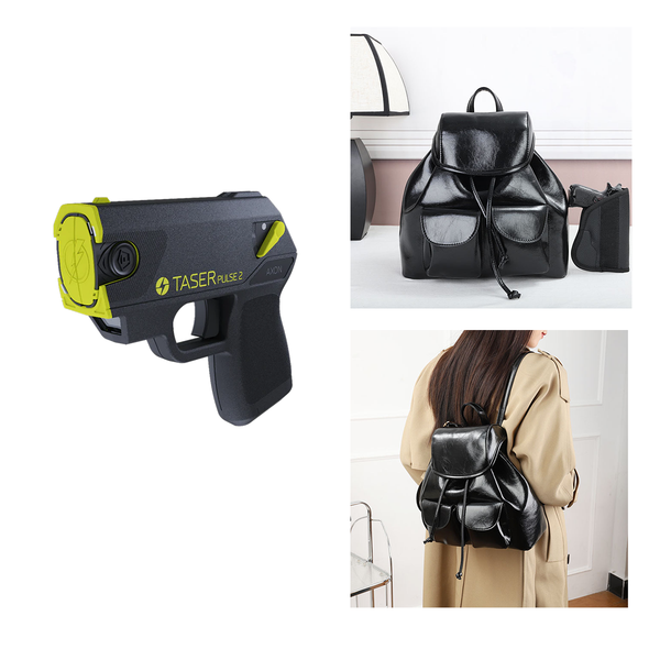 Taser Pulse and Conceal Carry Black Backpack