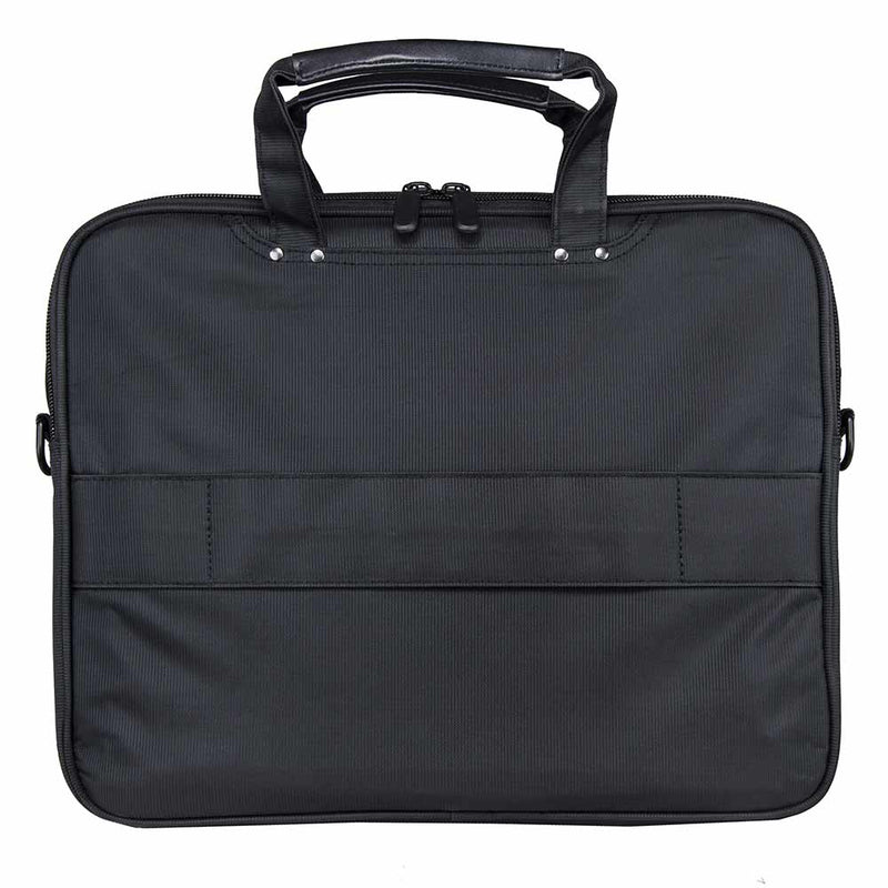 CCW laptop briefcase in the color black with hand straps