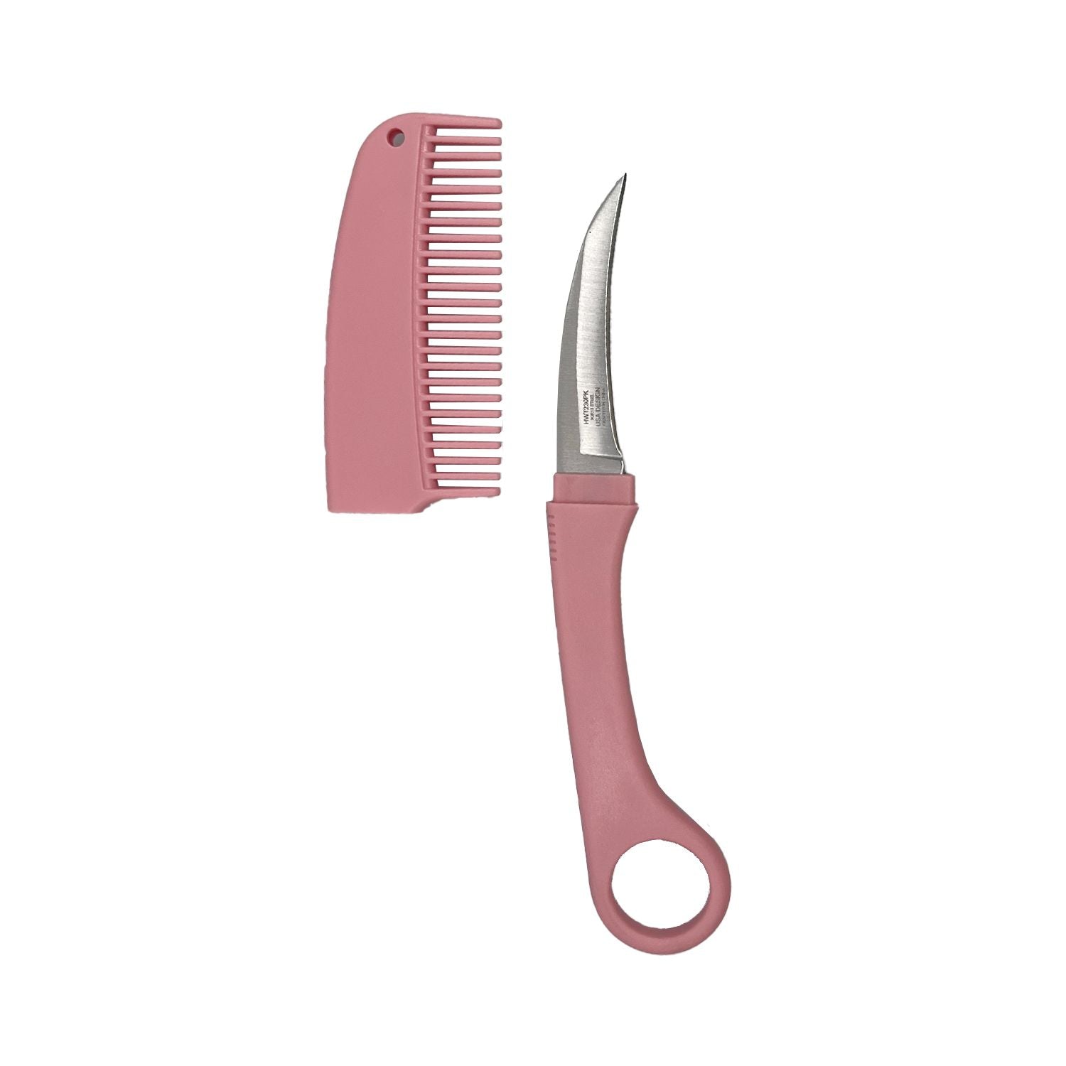Curved Comb with Hidden Knife for Personal Protection Men and Women ...
