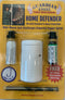 Packaging for the Guardian Angel Home Defender pepper spray system.