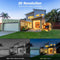 Home Security-2.4G WiFi Outdoor Camera Wireless Solar/Battery Powered 2 Pack
