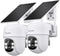 Home Security-2.4G WiFi Outdoor Camera Wireless Solar/Battery Powered 2 Pack
