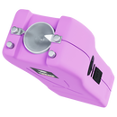 Purple handheld Lifeguard auto stun gun on a white background