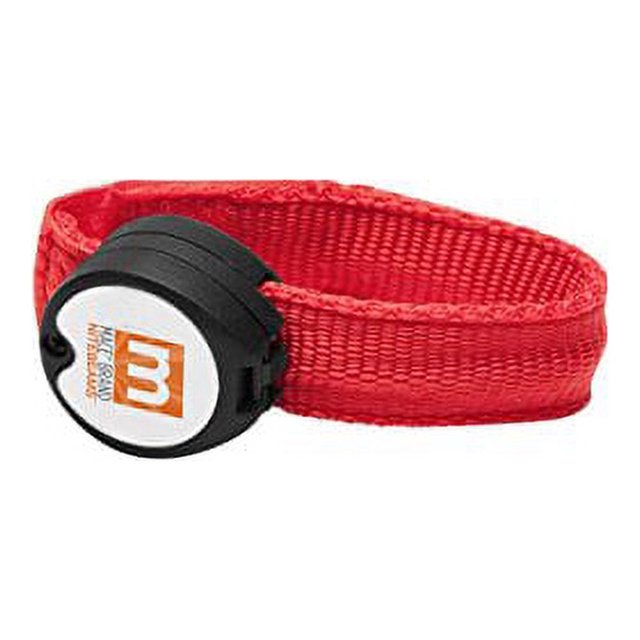 Mace Brand Nite Beams LED Lighted Wrist Band One Size Red Runners