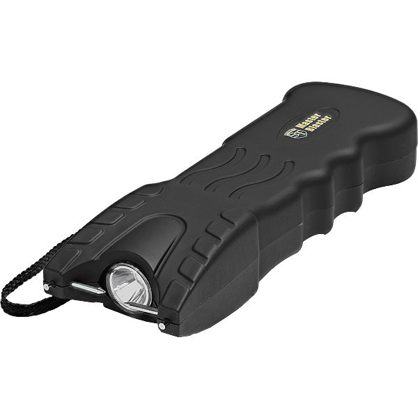 The Master Blaster stun gun with 95 million volts of electrod power.