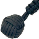 Monkey fist key ball with ring and snap.