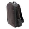 Patch backpack color urban gray multi-use for women and men side-view.