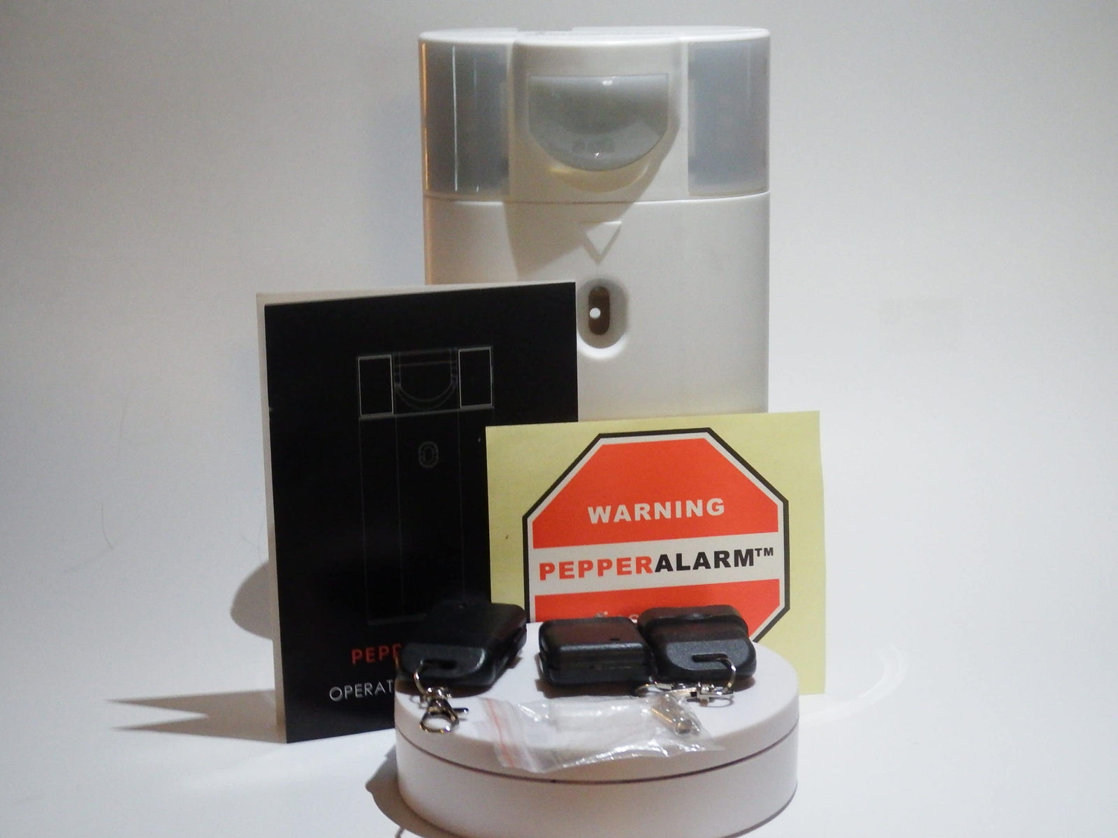 Pepper Alarm Single Unit Home and Business Security Spray Protection