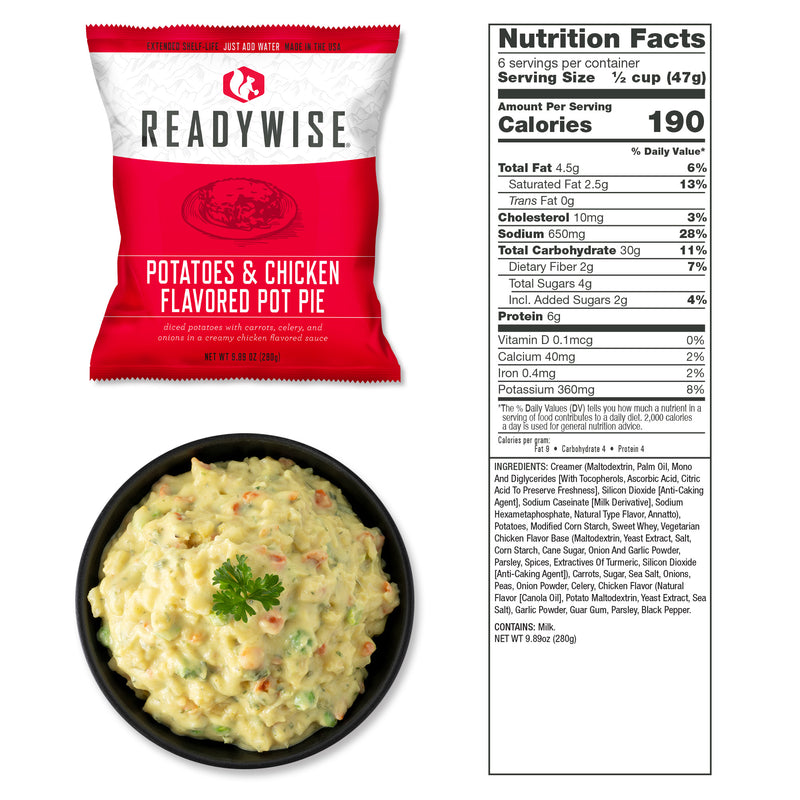 120 Serving Emergency Food Supply