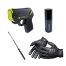 Bundle: Taser Pulse 2 - Auto Baton - Pepper Spray Grenade - SAP Gloves