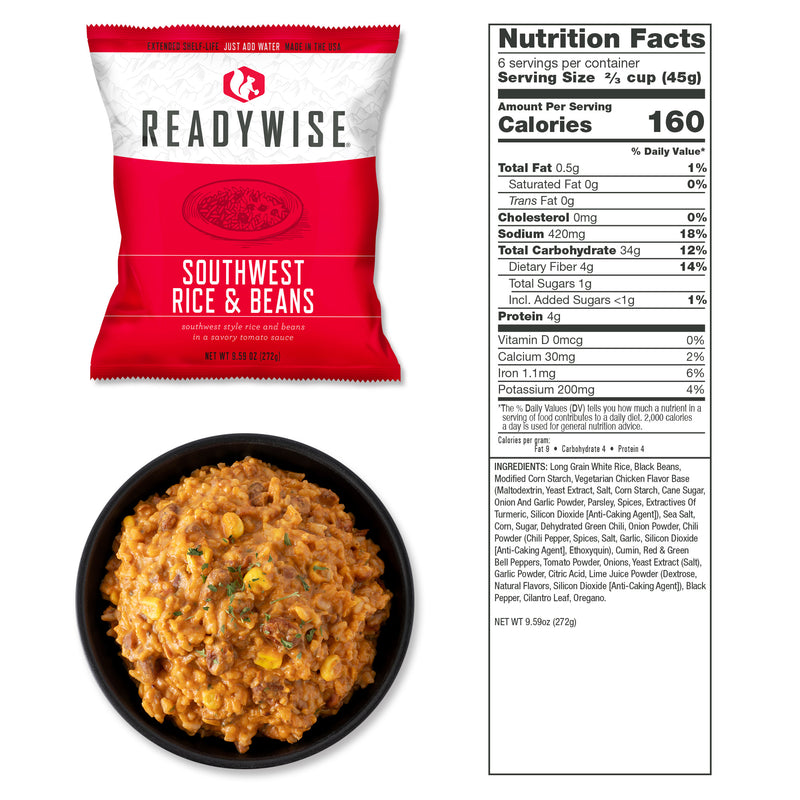 120 Serving Emergency Food Supply