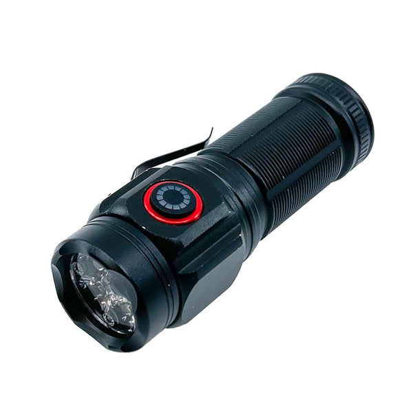 Stinger tactical flashlight for personl use and protection.
