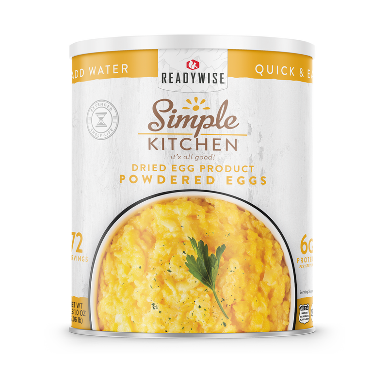 72 Servings Powdered Whole Eggs