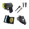 Bundle Taser Pulse 2 - Conceal Carry Wallet - Gloves - Key Knife