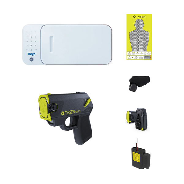 TASER Pulse 2 – Compact Non-Lethal Stun Gun with Safe