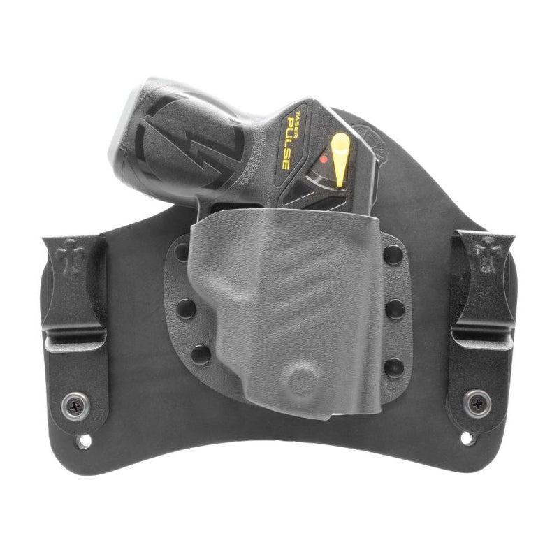 The Cross Breed SuperTuck IWB Right-handed Holster provides superior comfort and concealment for any right-handed individual.