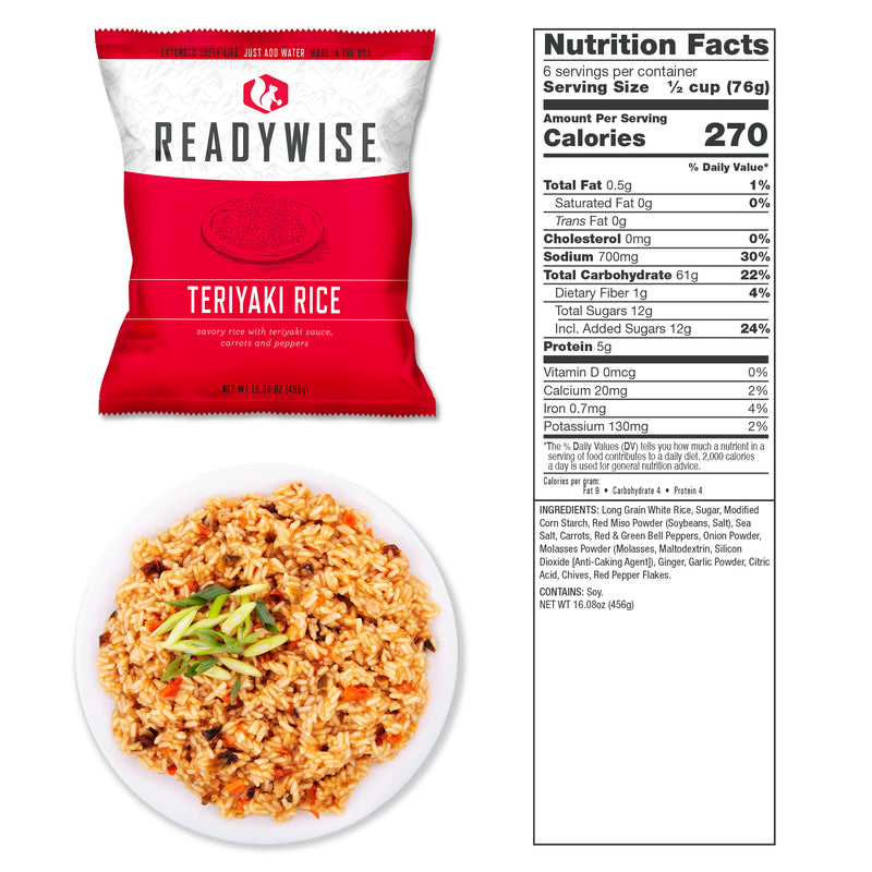 120 Serving Emergency Food Supply