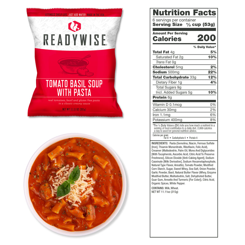 120 Serving Emergency Food Supply