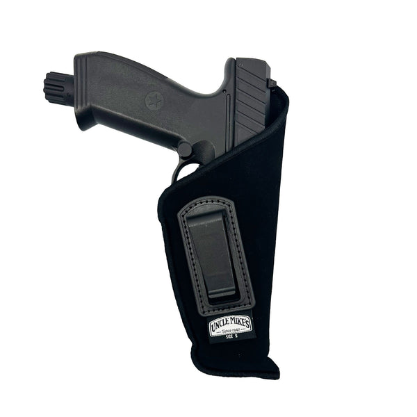 The slim and flexible design holster from Uncle Mike's ensures a comfortable fit, perfect for carrying discreetly.