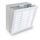 Hidden wall safe with secret compartment and vent cover profile view.