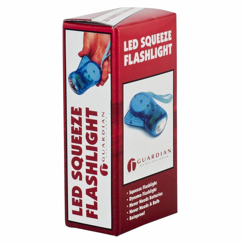 These handy 3 LED flashlights are inexpensive yet very efficient, and are completely rechargeable by simply squeezing.