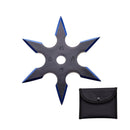 4 Inch 6 Points Throwing Star with Pouch