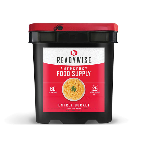 60 Serving - Entree Only Grab n Go Bucket
