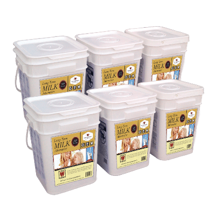 Wise Milk bucket consists of 720 servings (12 servings per pouch) of delicious whey milk. Just add one cup of water per serving and ready to drink.