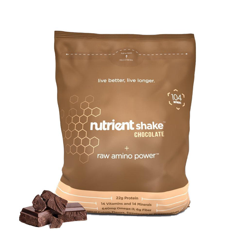 30 servings of chocolate nutrition shake. 