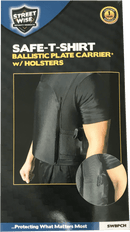 Safe-T-Shirt Ballistic Plate Carrier with Holster