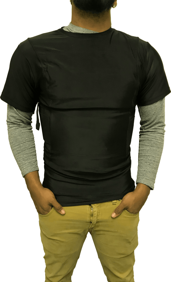 Safe-T-Shirt Ballistic Plate Carrier with Holster