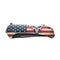 American Flag Spring Assisted Knife 12.25 Inches