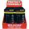 12) Wild Fire Black Hard-Case Pepper Sprays with Display SDP Inc 