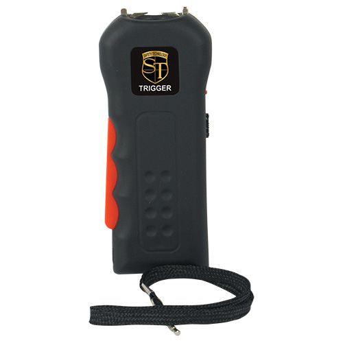 Trigger Zebra Stun Gun Flashlight with Disable Pin