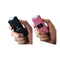 Smack stun guns available in black and pink colors. Easy to use for your self-defense. 